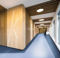 Forbo Sarlon Material 15dB 337T4315 indigo blue canvas фото 2 | FLOORDEALER